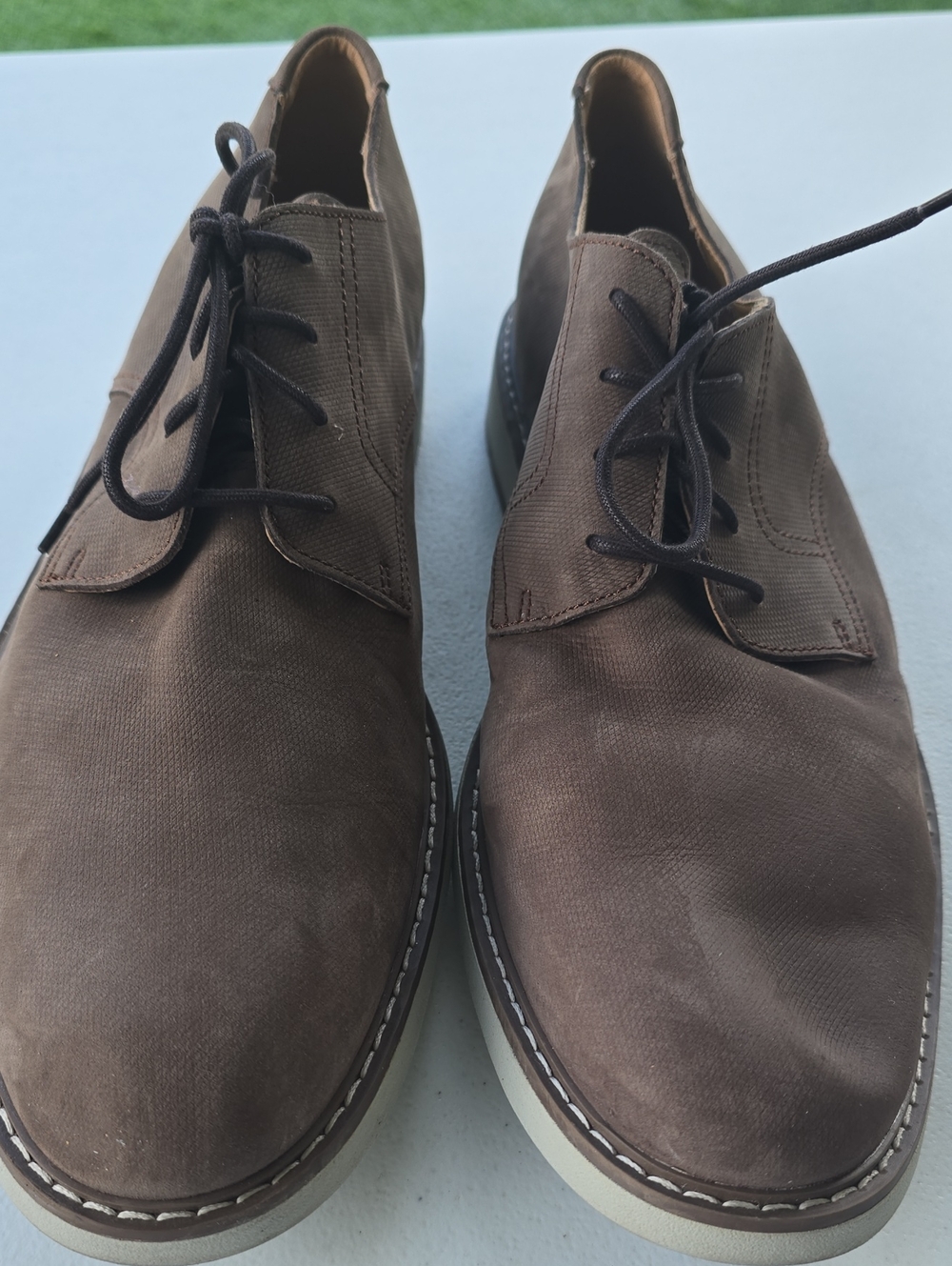 Men's Brown Lace-Up Casual Derby Shoes